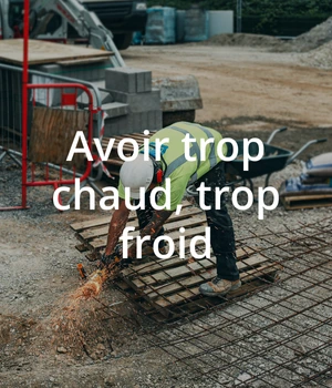 semelles chauffantes et rafraîchissantes travail ClimFeet température